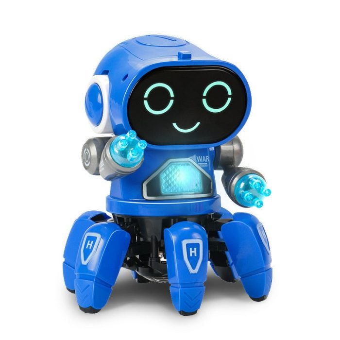 6-Claw Voice-Activated Futuristic Fun Robot