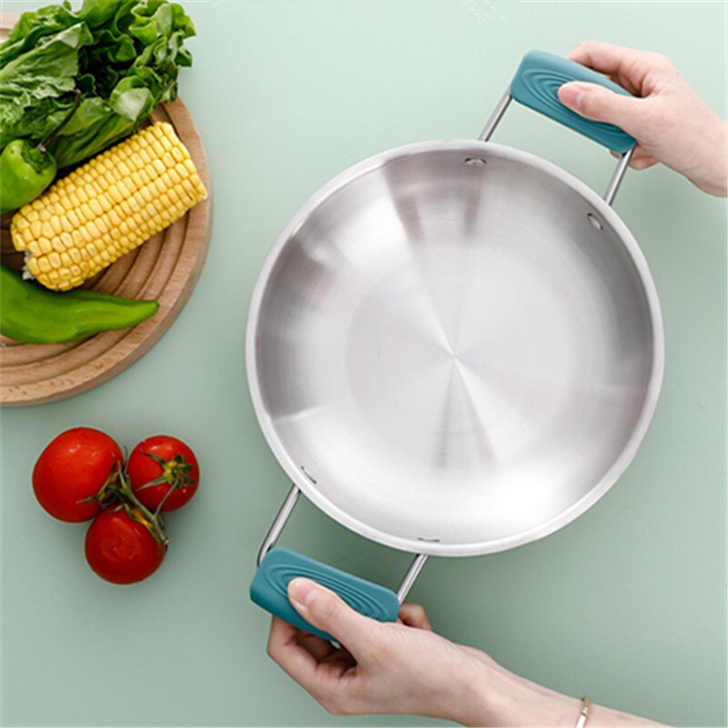 2Pcs Silicone Heat Resistant Cookware Handle - UTILITY5STORE