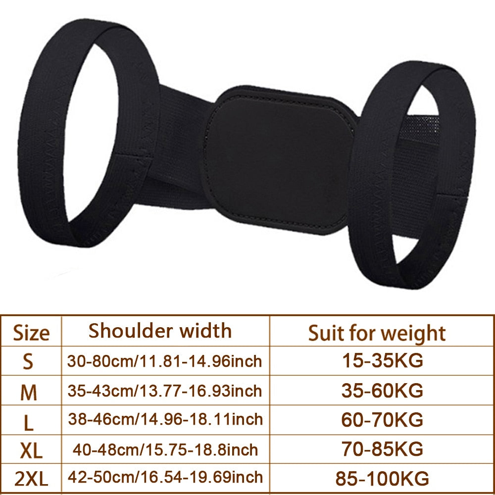 Perfect Posture Adjustable Elastic Back Correction Belt