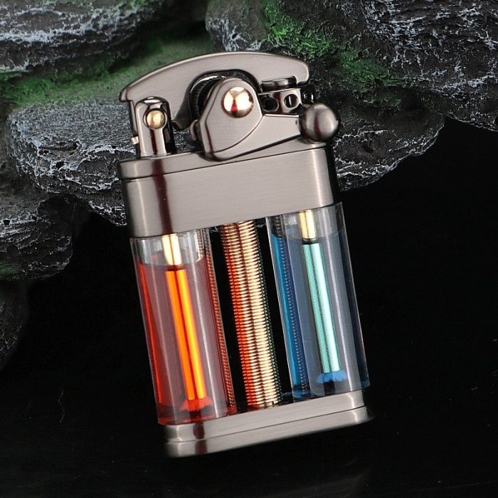 Elegant Retro Slim Metal Lighter