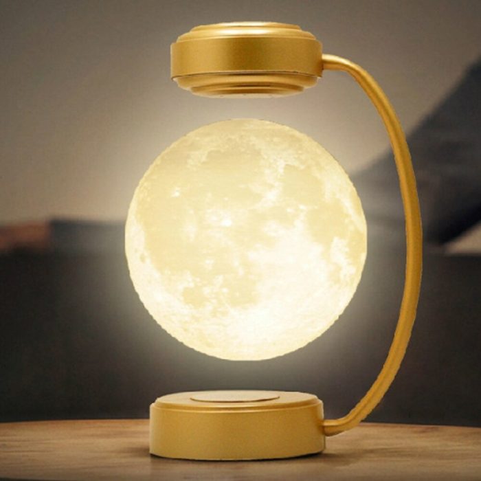 3D Magnetic Levitating Moon Night Lamp - UTILITY5STORE