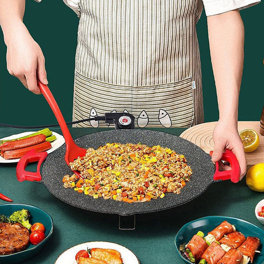 Smokeless Non-stick Plate Electric Grill