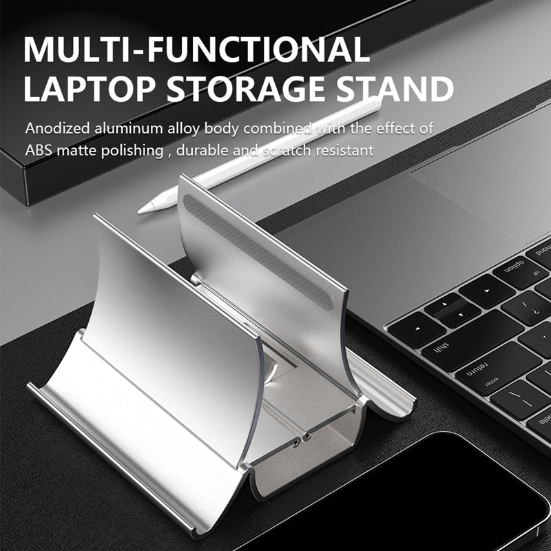 Vertical Gravity Non-slip Laptop Stand