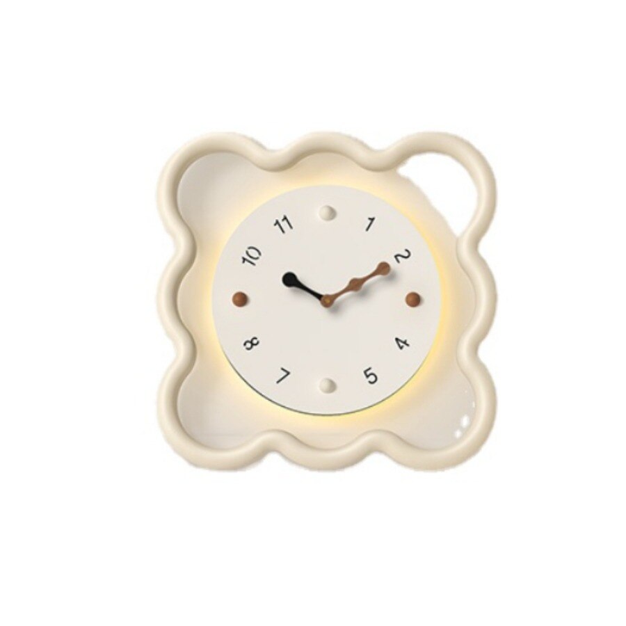 Sleepy Cloud Silent Wall Clock