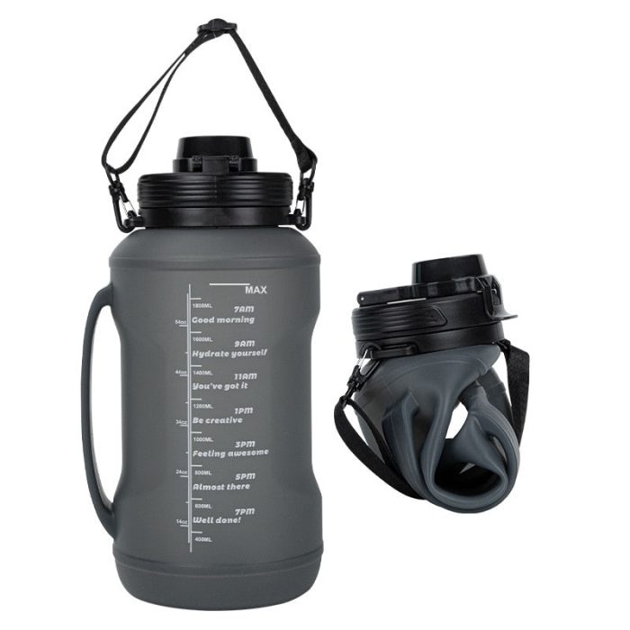 Indestructible Foldable Camping Water Bottle