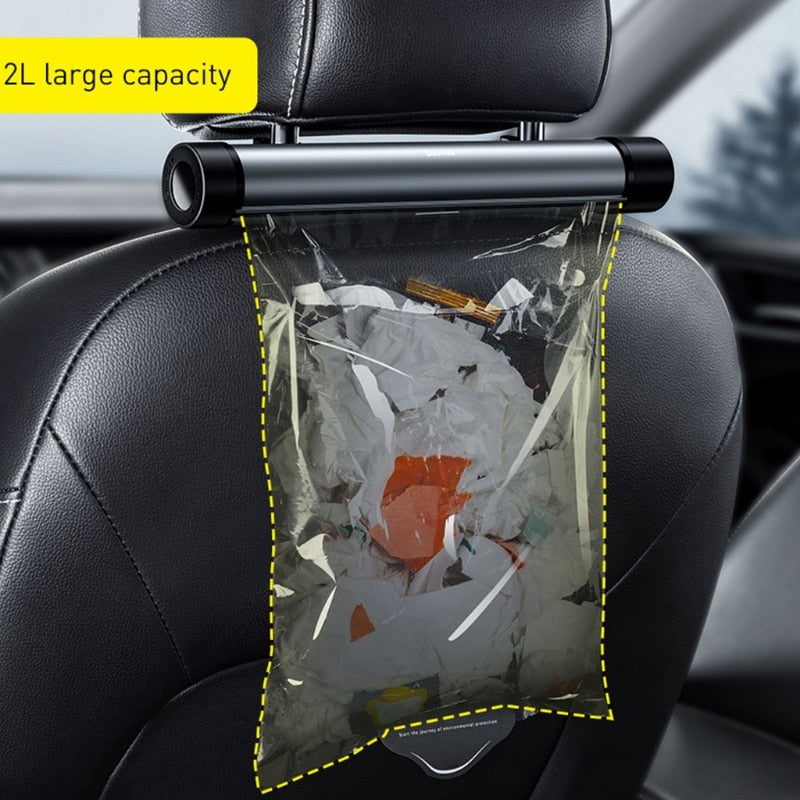 Portable Car Back Seat Trash Bag Dispenser