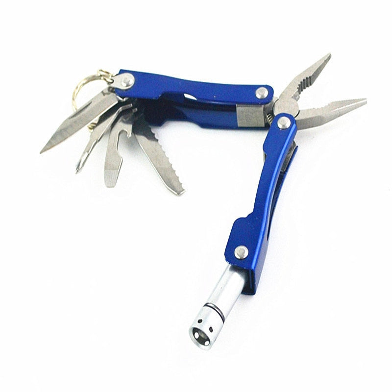 9in1 Explorers Aluminum Keychain Multitool