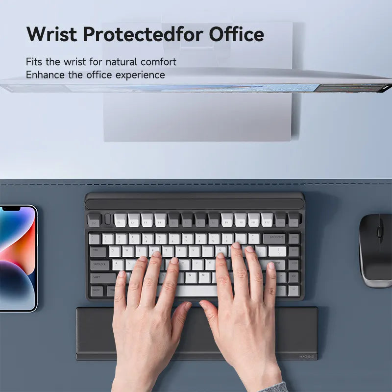 Ergonomic Wrist Pad Office Friendly Desk Organizer