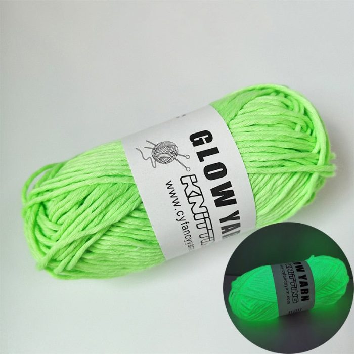 Sparkle Glow Luminous Knitting Yarn