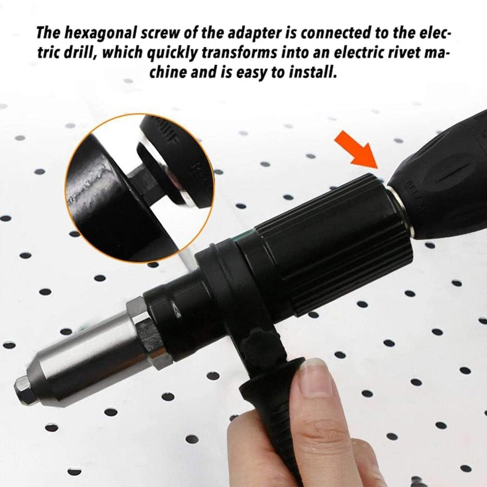 Cordless Electric Rivet Nut Gun Drill Tool