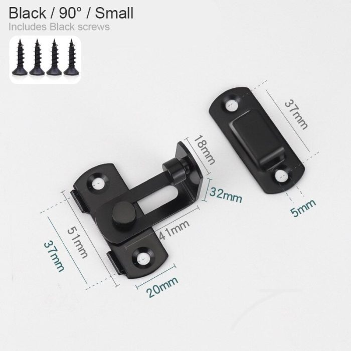 Sliding Simple Cabinet Closet Lock