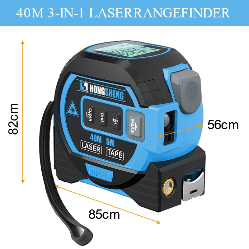 3in1 Ultimate Pro Laser Smart Tape Measure - UTILITY5STORE