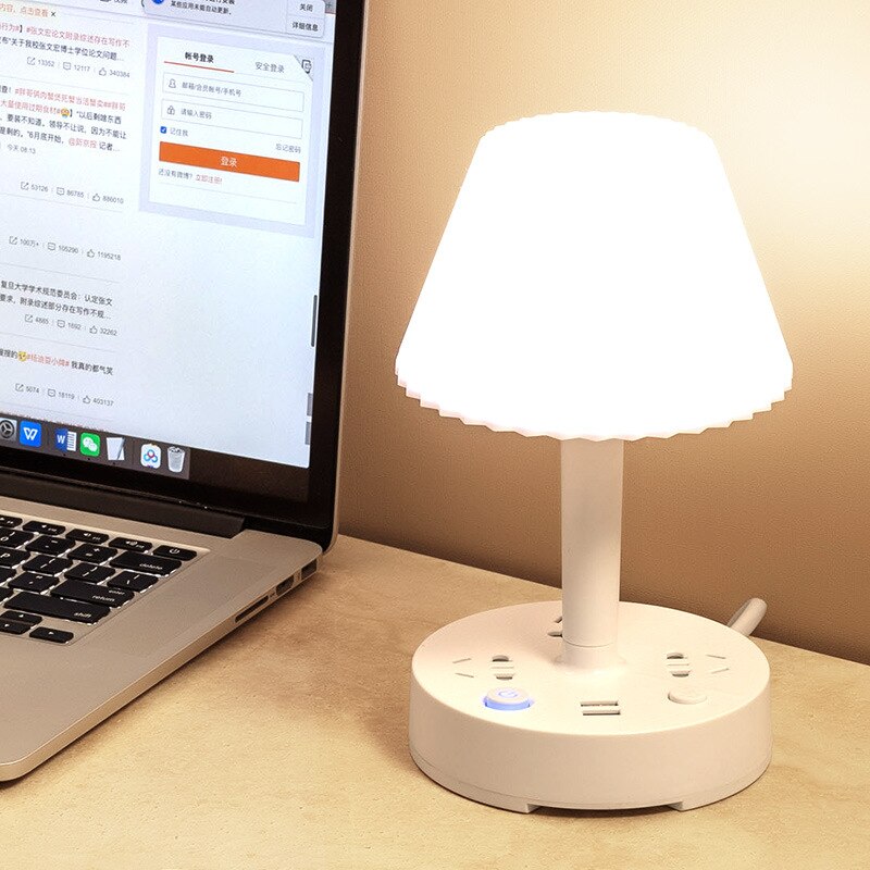 Modern Phone Holder Eye Protection Desk Lamp