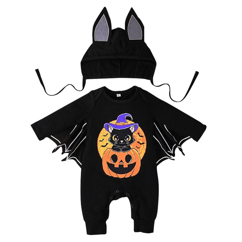 Baby Bat Halloween Onesie