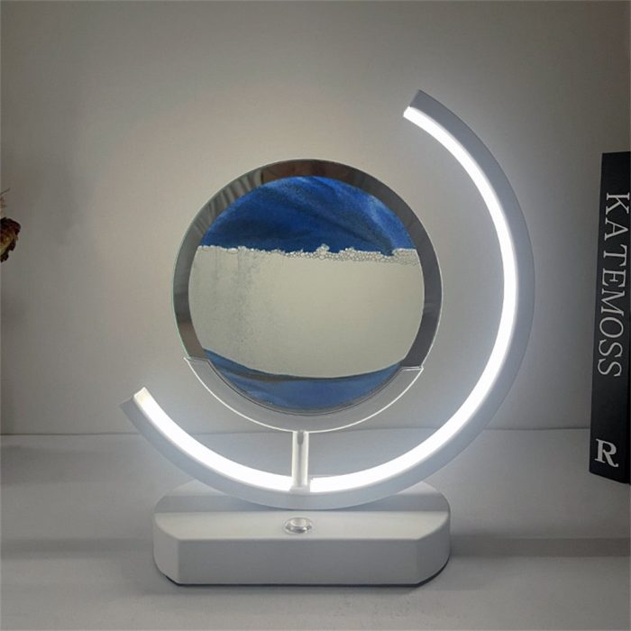 3D LED Flowing Sand Art Table Lamp - UTILITY5STORE