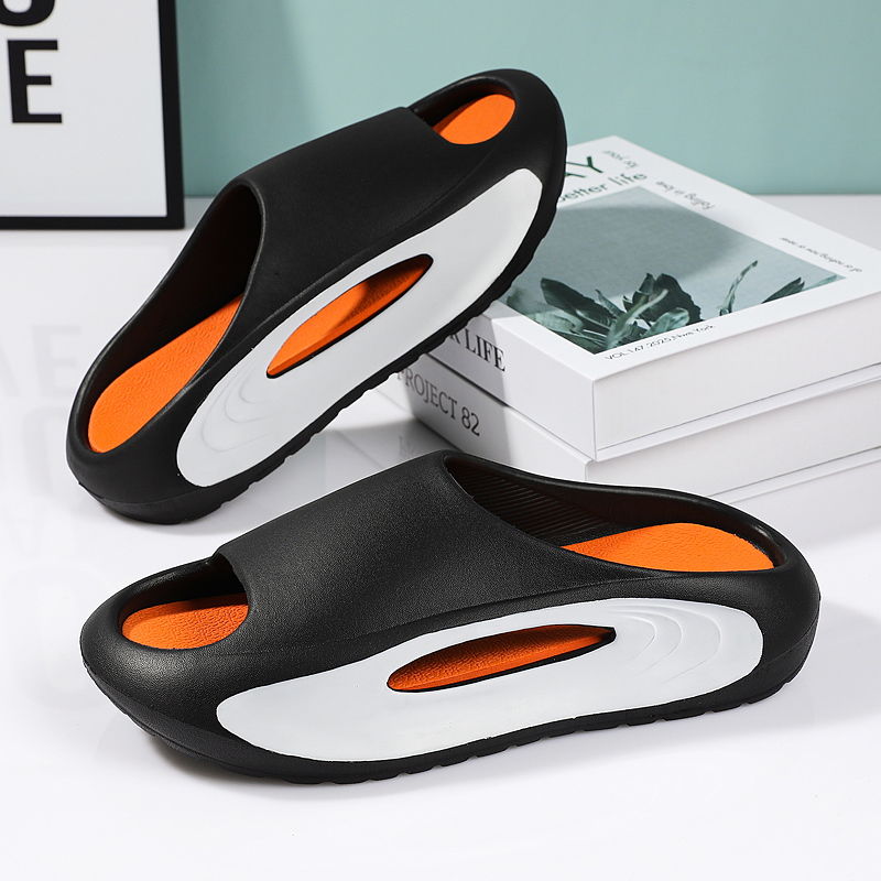 Hollow Out Futuristic Beach Slippers