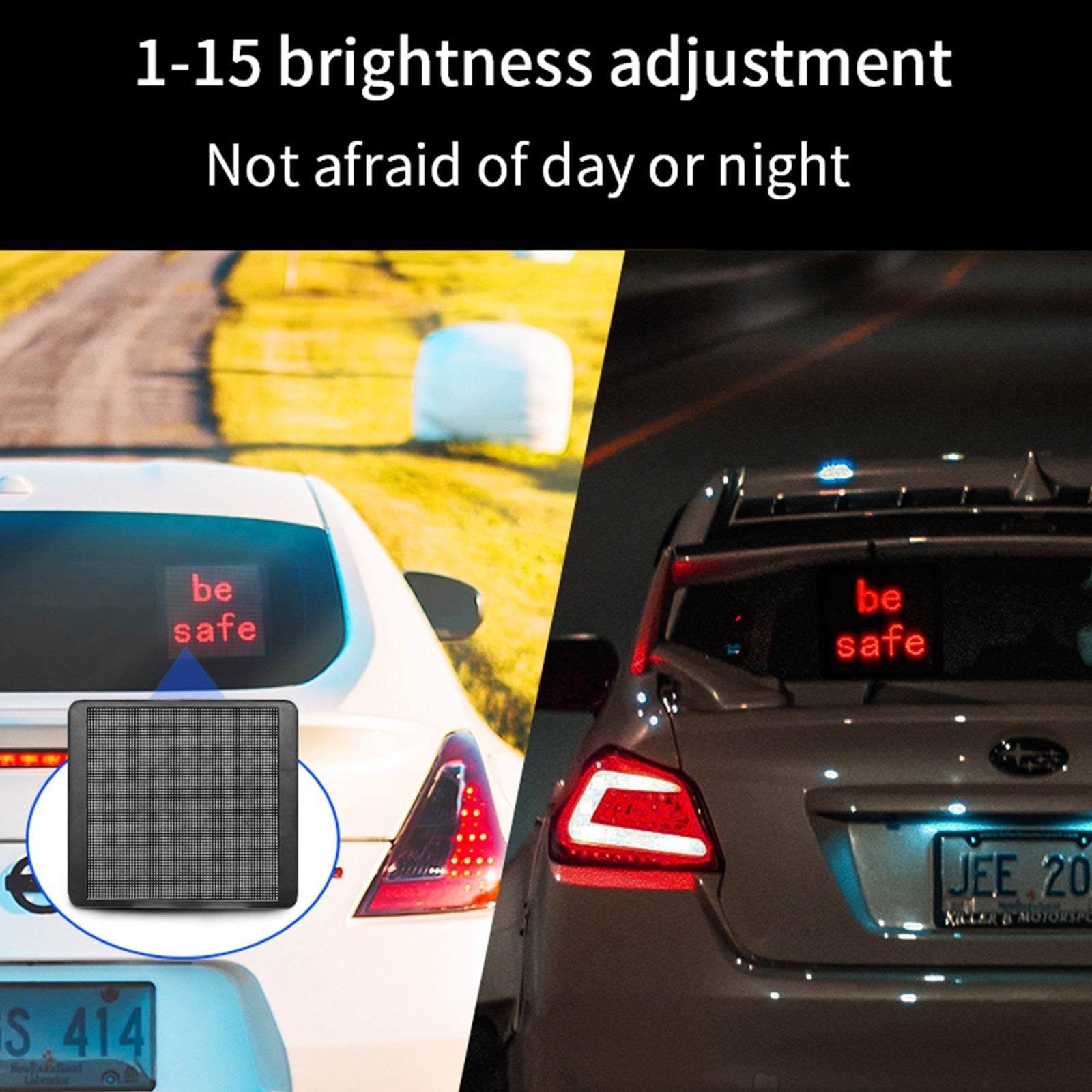 Pixel Tech Personalized Electronic Car LED Display