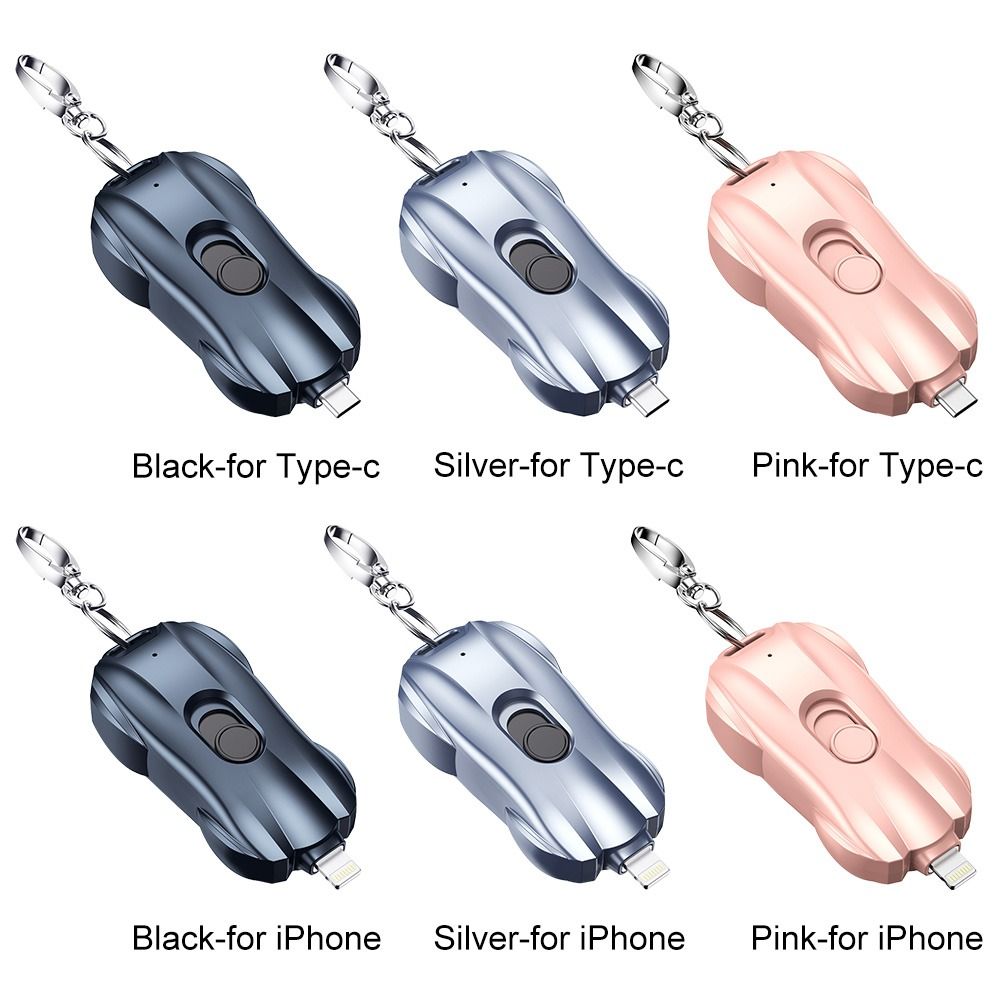 Mini Race Car Emergency Keychain Power Bank