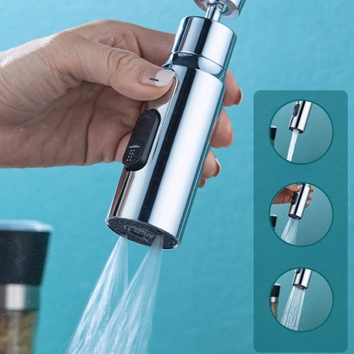 3-Mode Anti-Splash Faucet Adapter - UTILITY5STORE