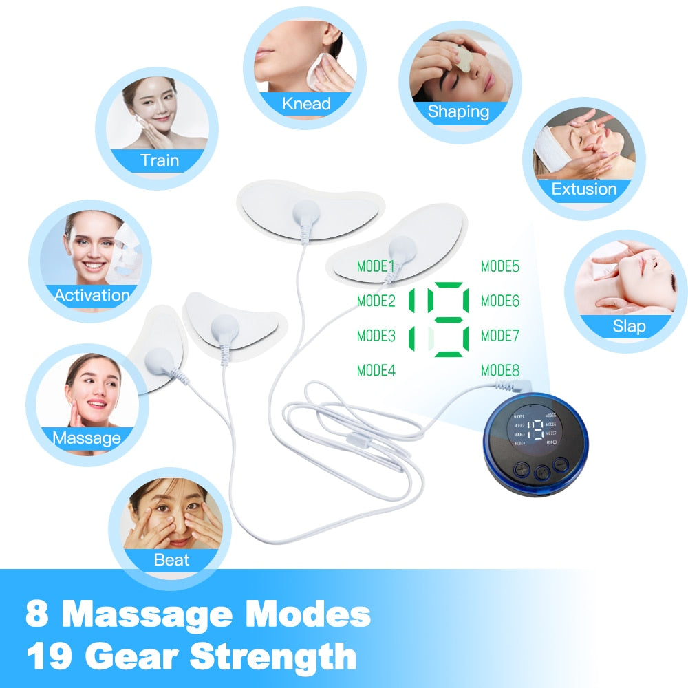 Anti-Wrinkle Tightening EMS Facial Massager