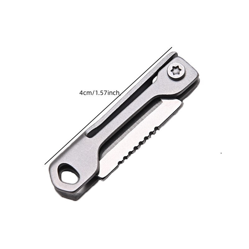 Pocket Size Stainless Steel Foldable Camping Knife