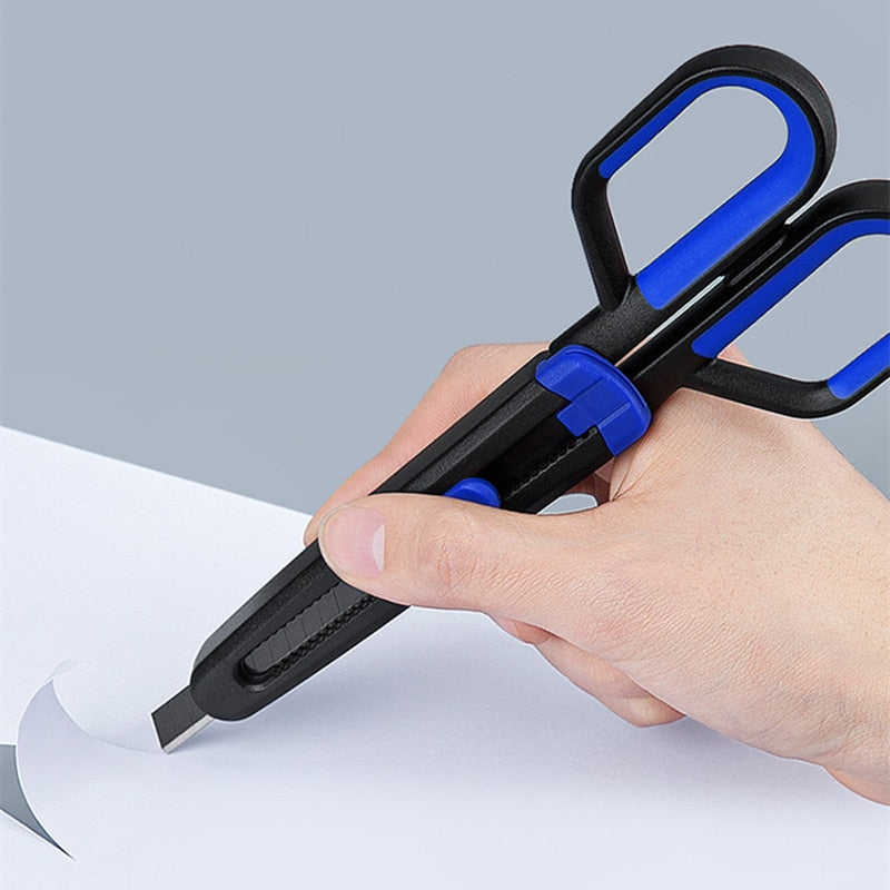 2in1 Safe Cut Creative Knife Scissor - UTILITY5STORE