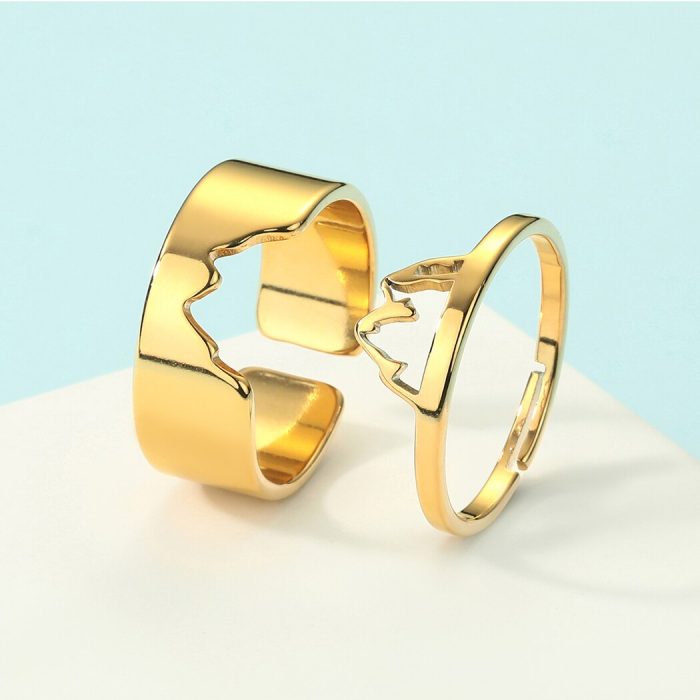 2pcs Together Forever Couple Rings - UTILITY5STORE