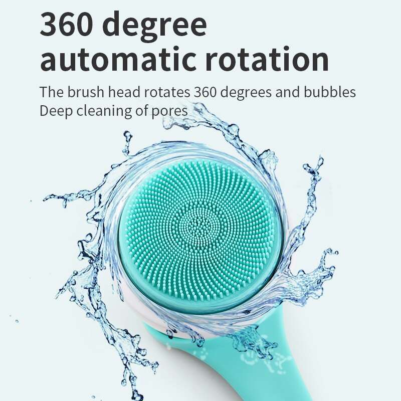 Deep Clean Long Handle Electric Shower Brush