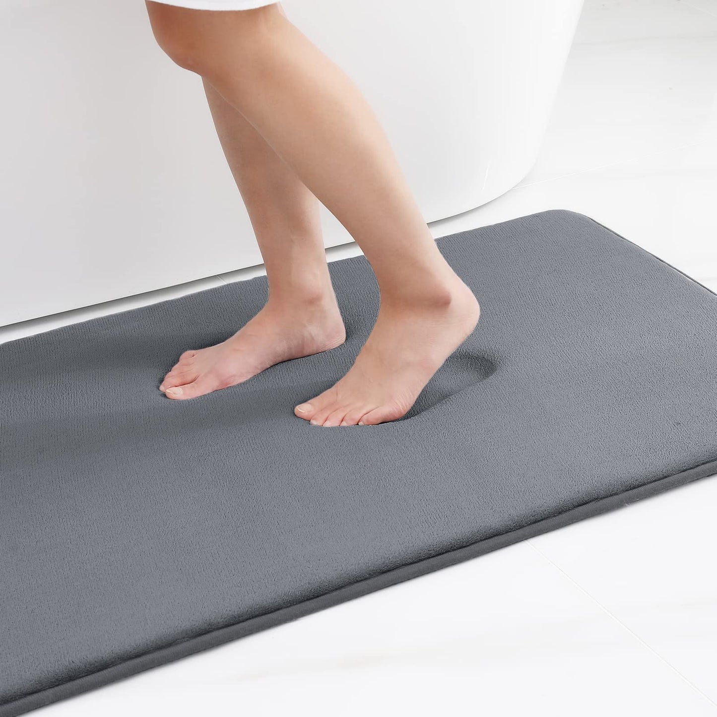 Quick Absorbent Anti Slip Memory Foam Bath Mat