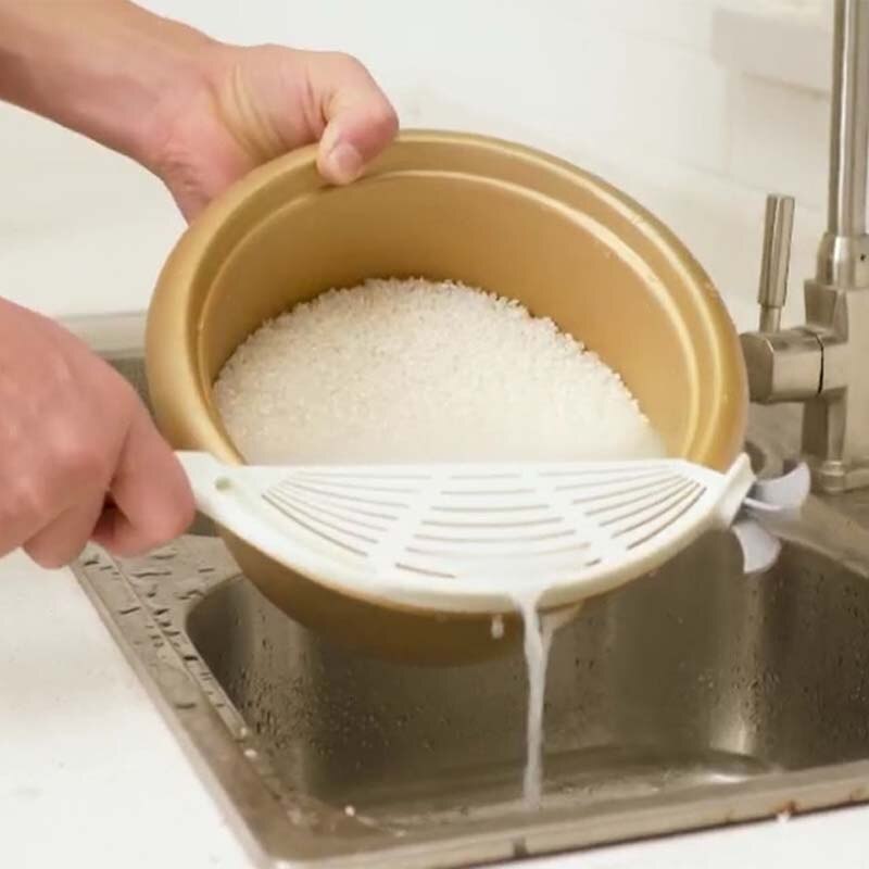 Rice Washing Multifunctional Drainer Spoon