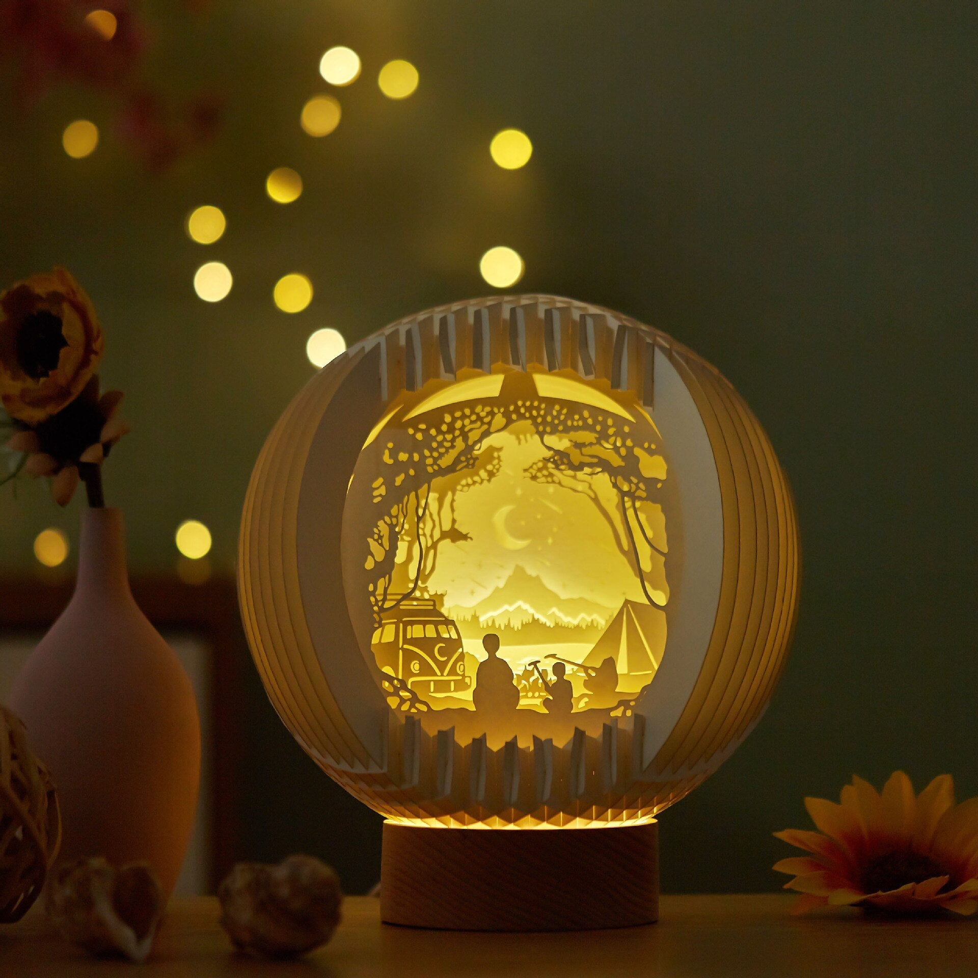 Creative Walking Forest Pop-Up Light