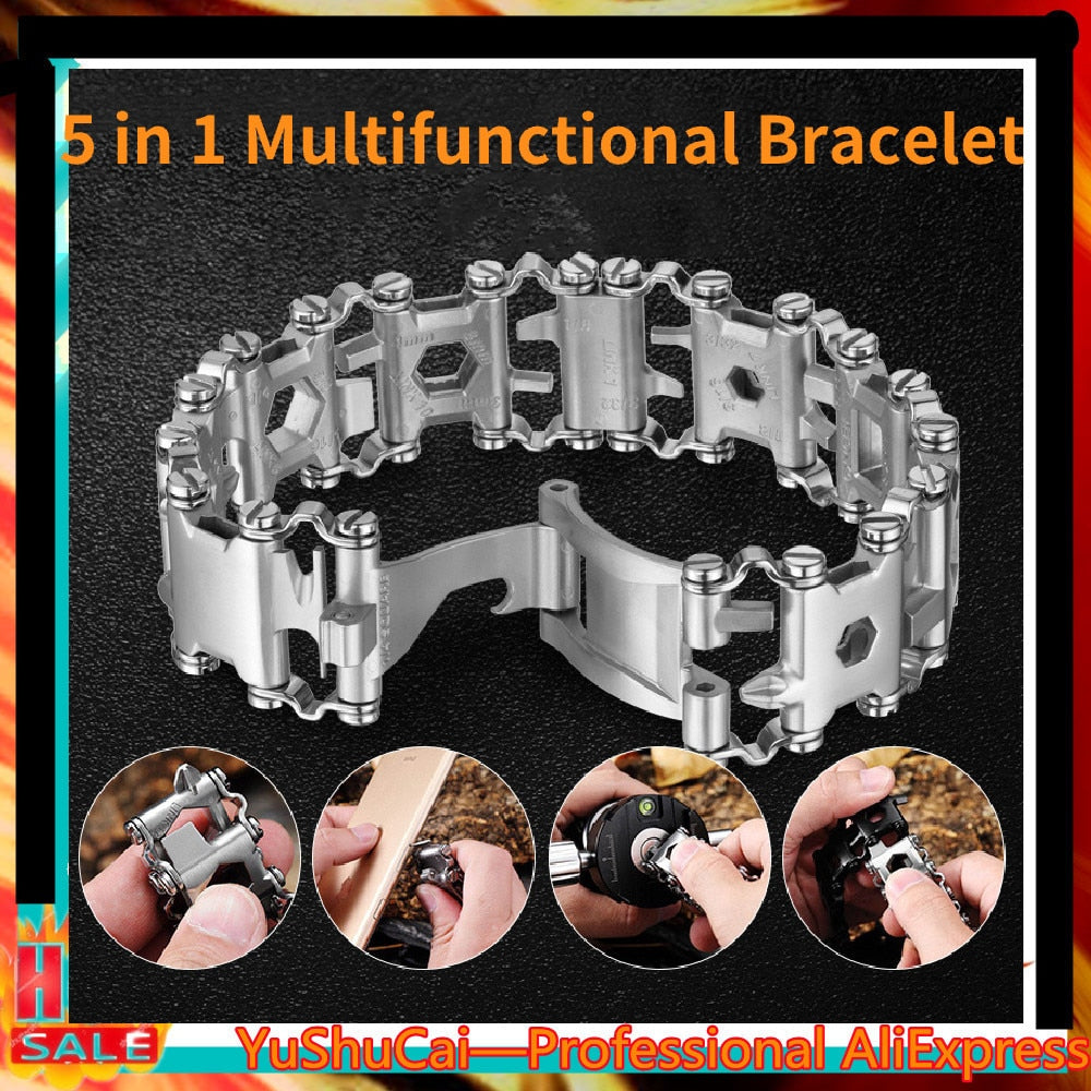 Multi Mission Outdoor Tactical Bracelet