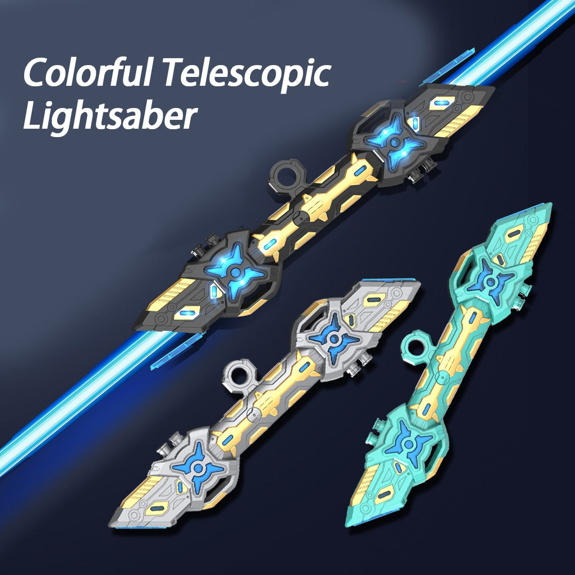 Rechargeable Telescopic Power Laser Toy Sword