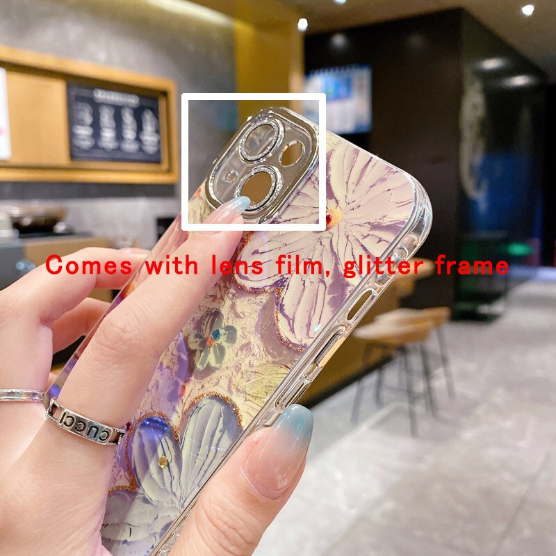 Flower Glow Soft Shockproof iPhone Case - UTILITY5STORE
