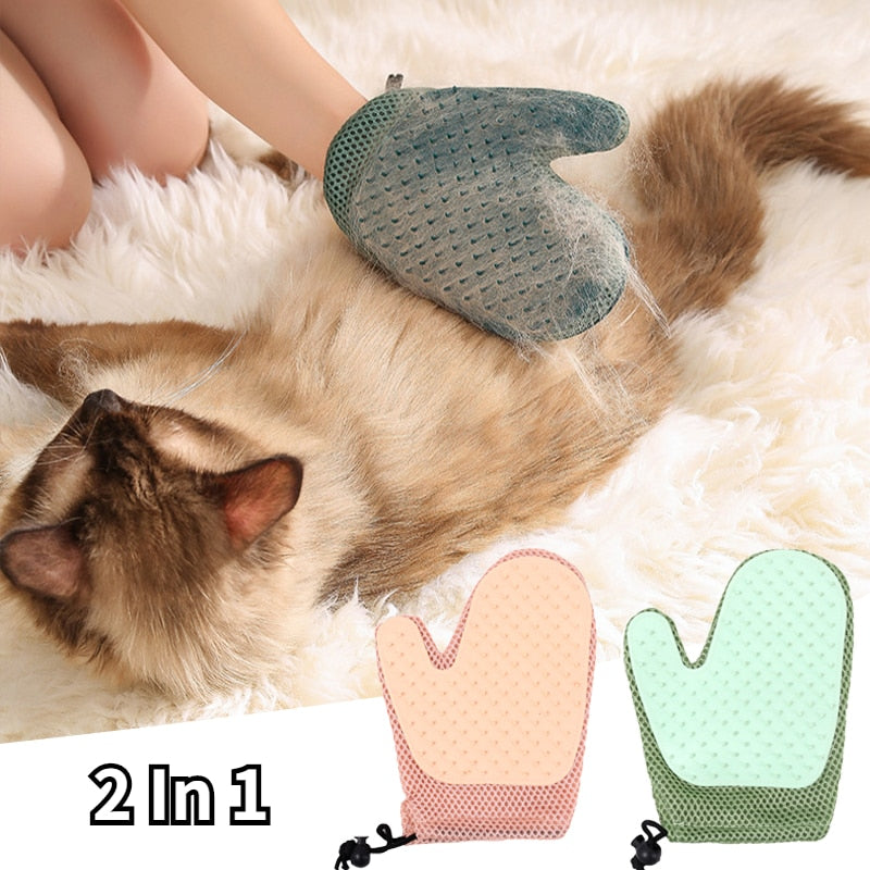 2in1 Reversible Pet Hair Remover Gloves - UTILITY5STORE