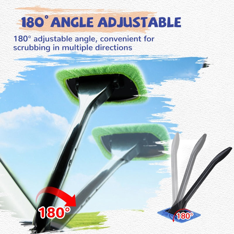 Car Long Handle Windshield Glass Wiper