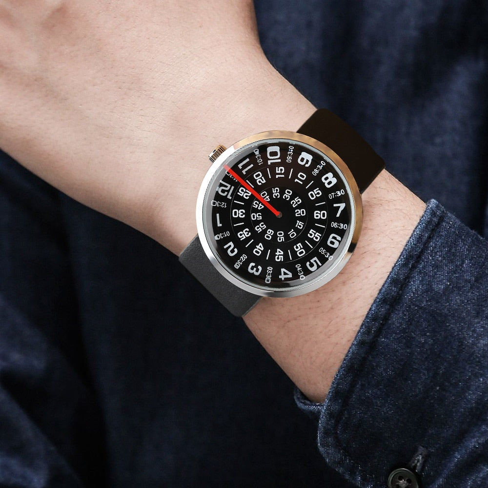 Creative Quartz Modern Dial Watch - UTILITY5STORE