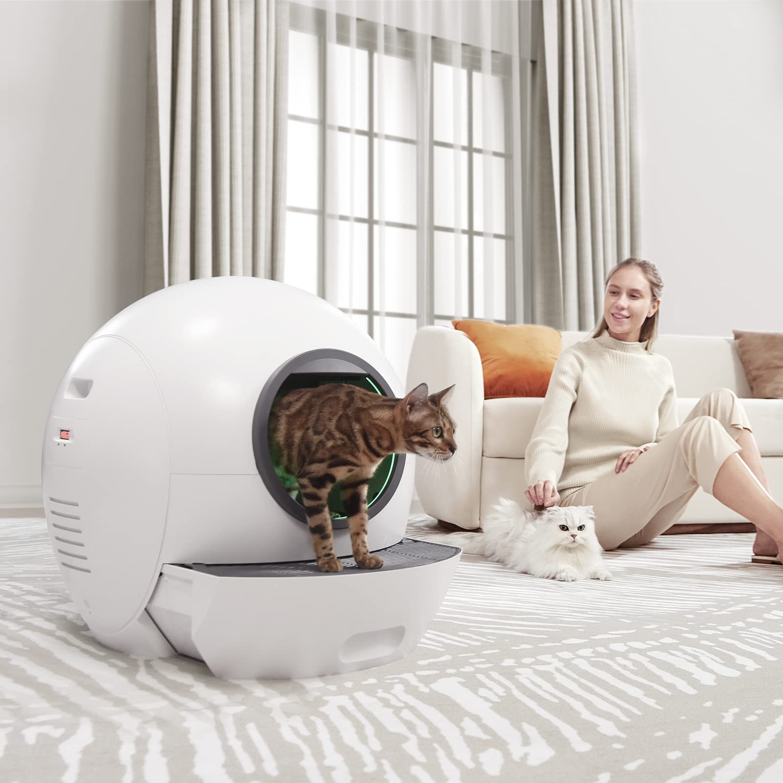 Automatic Self-Cleaning Cat Litter Box - Happy2Cats