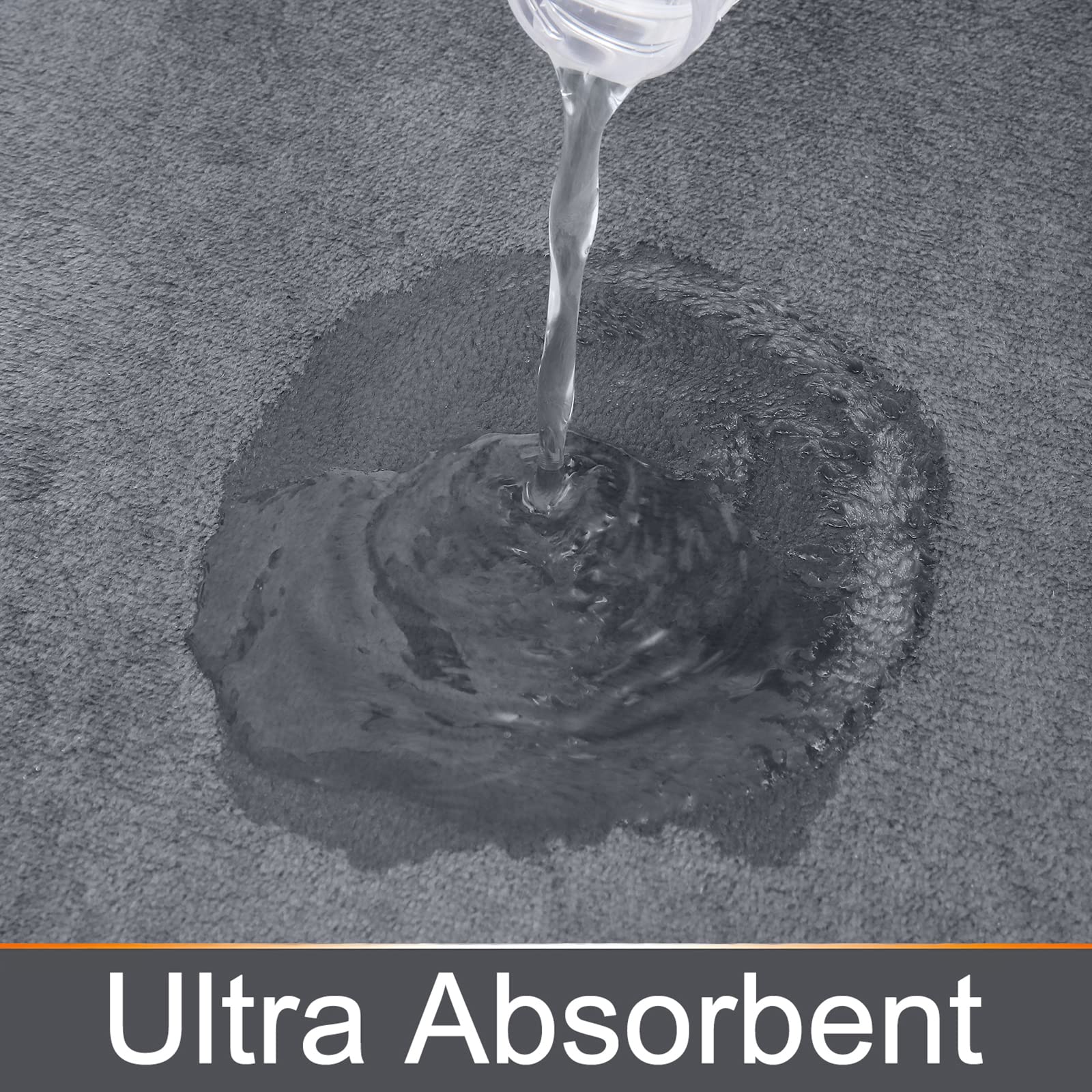 Quick Absorbent Anti Slip Memory Foam Bath Mat