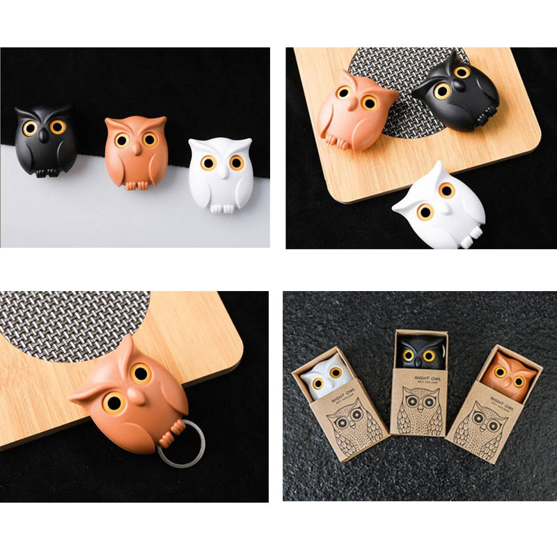 Artful Charming Animal Magnetic Keychain Organizer Hook