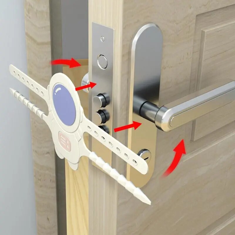 Silent Shield Noise Reduction Door Lock Cover