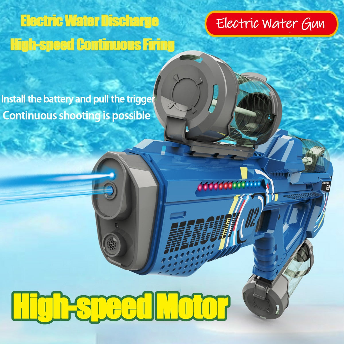 Aqua Assault Fully Automatic Electric Water Gun