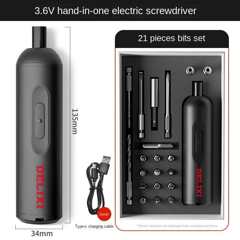 Turbo Rechargeable Screwdriver Set