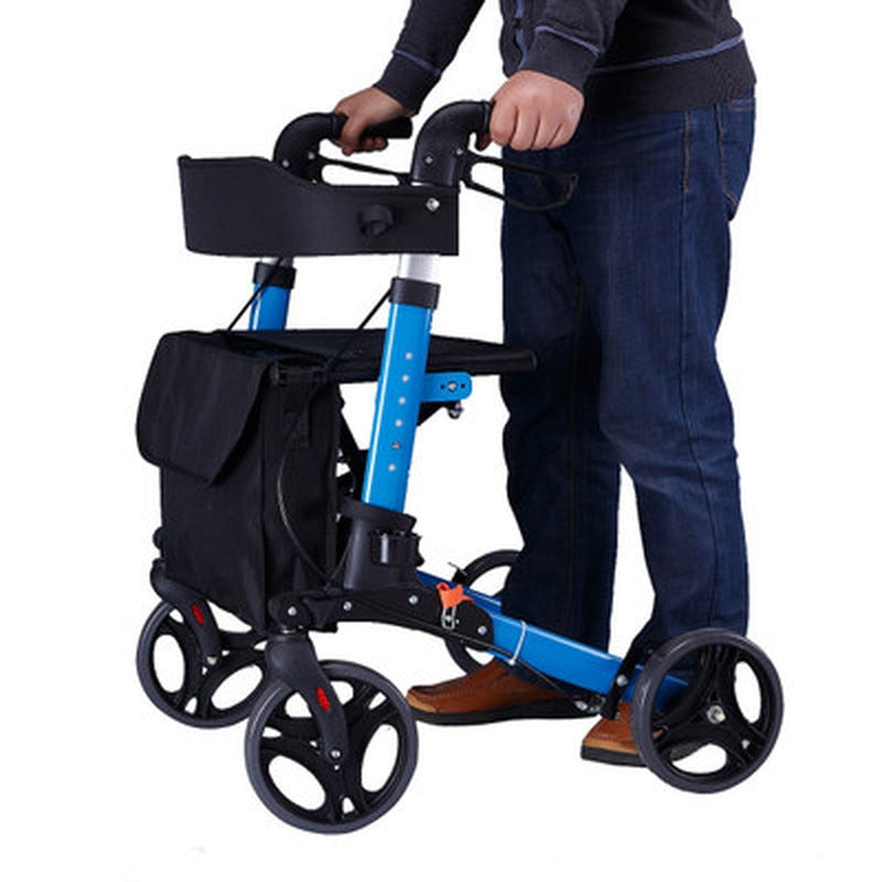 Senior Sitter Height Adjustable Foldable Walker