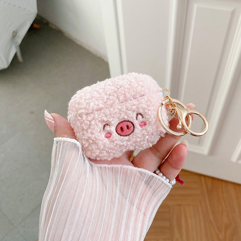 Fluffy Dog AirPods Case - UTILITY5STORE
