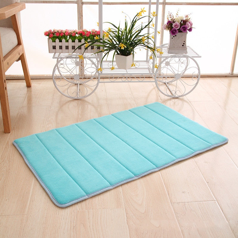 Memory Foam Water Absorbent Bathroom Mat