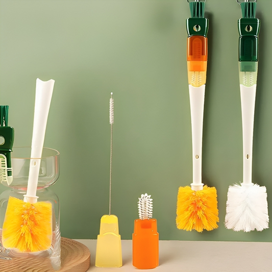 Ultra Scrub Multipurpose Long Arm Kitchen Brush Set