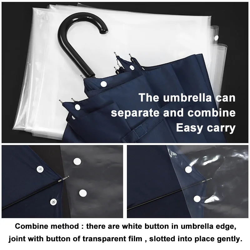 Full-Body Rain Cover Weather Shield Umbrella