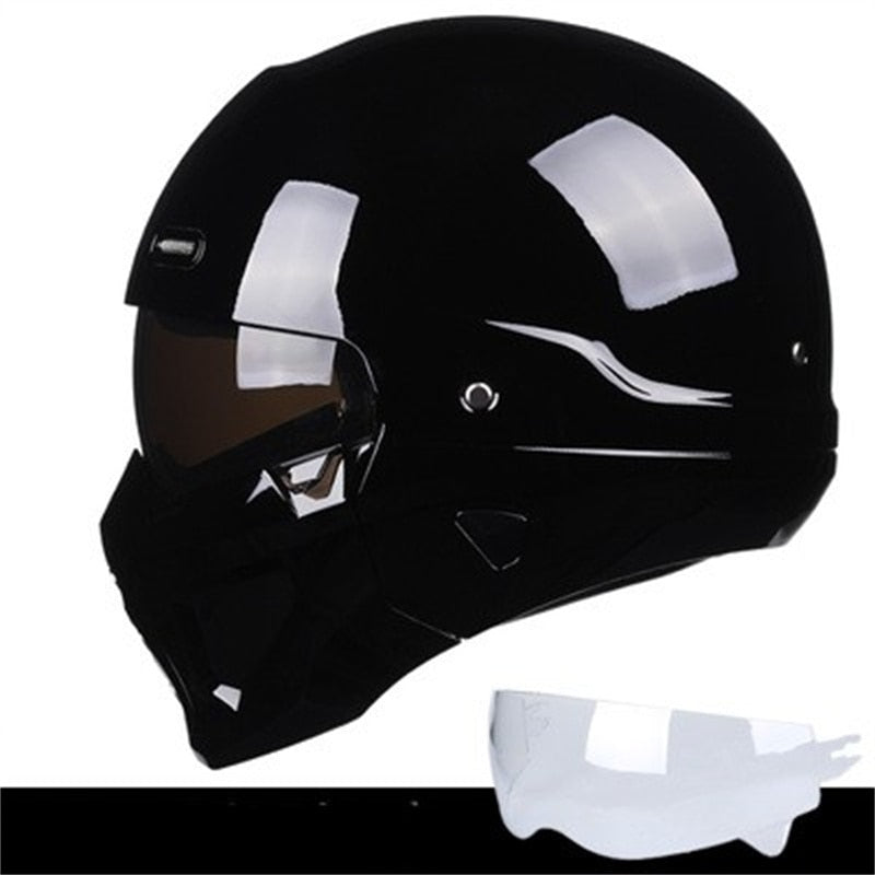 Mystic Rider Detachable Full Face Helmet