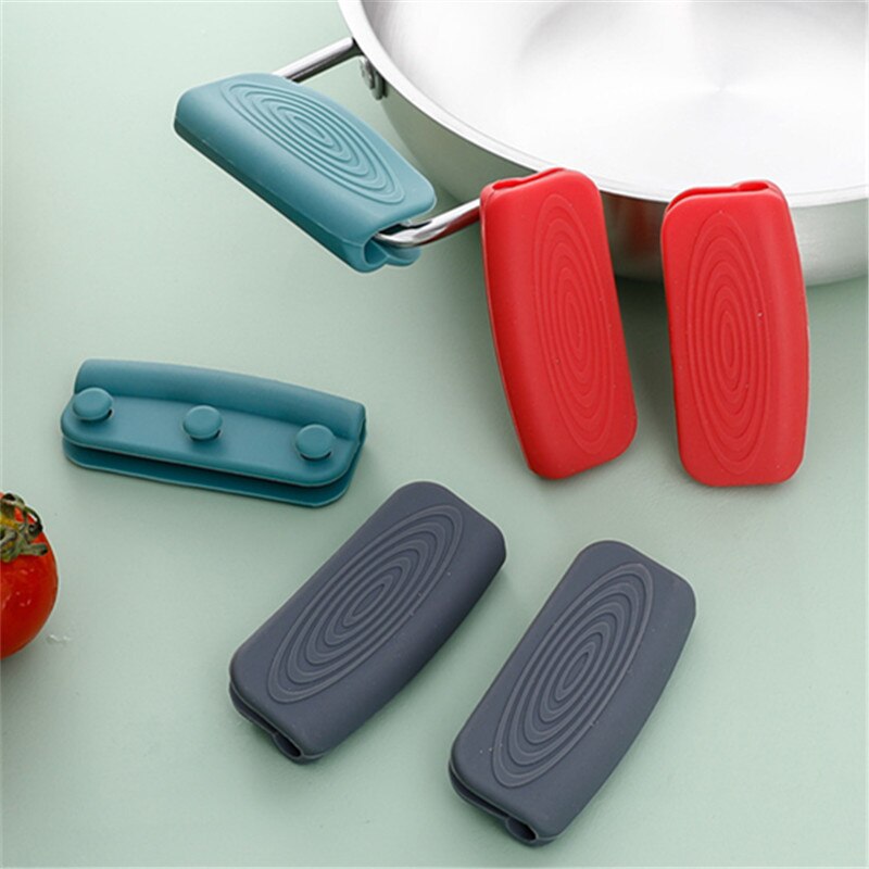 2Pcs Silicone Heat Resistant Cookware Handle - UTILITY5STORE